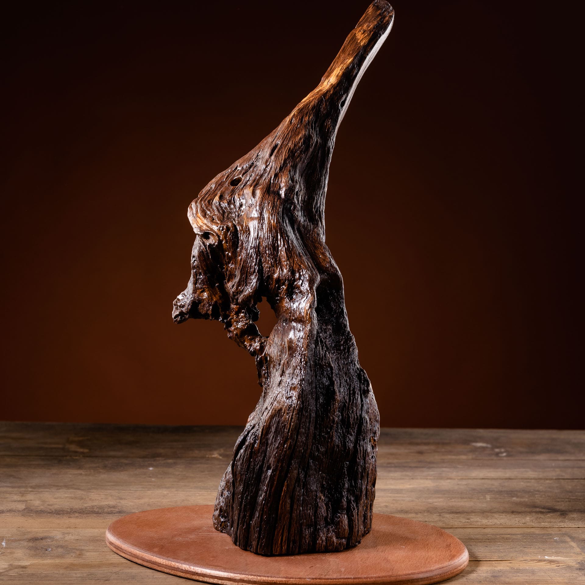 Luigi Calderan - Creazione al tornio legno L2